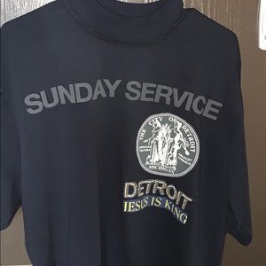 Limited Edition Detroit Sunday Service T-shirt